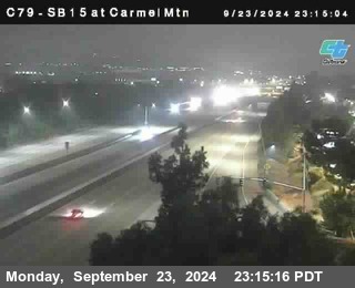 NB 15 at Carmel Mountain Rd.