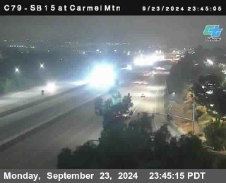 NB 15 at Carmel Mountain Rd.