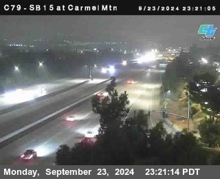 NB 15 at Carmel Mountain Rd.