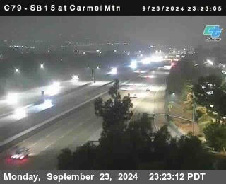 NB 15 at Carmel Mountain Rd.