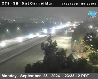 NB 15 at Carmel Mountain Rd.