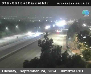 NB 15 at Carmel Mountain Rd.