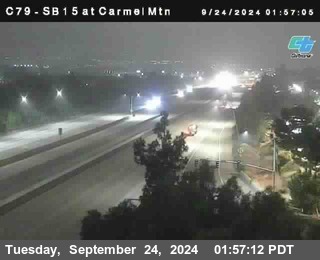 NB 15 at Carmel Mountain Rd.