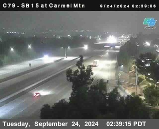 NB 15 at Carmel Mountain Rd.