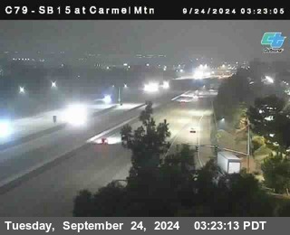 NB 15 at Carmel Mountain Rd.