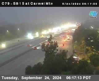 NB 15 at Carmel Mountain Rd.