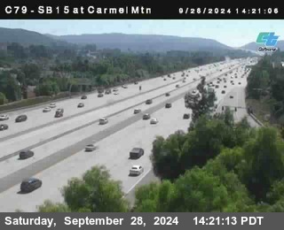 NB 15 at Carmel Mountain Rd.