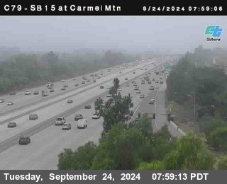 NB 15 at Carmel Mountain Rd.