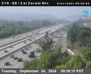 NB 15 at Carmel Mountain Rd.