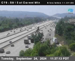 NB 15 at Carmel Mountain Rd.