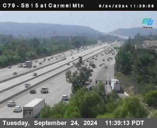 NB 15 at Carmel Mountain Rd.