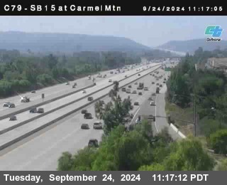 NB 15 at Carmel Mountain Rd.