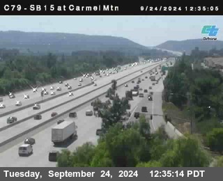 NB 15 at Carmel Mountain Rd.