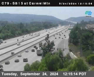 NB 15 at Carmel Mountain Rd.