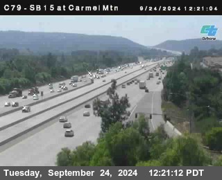 NB 15 at Carmel Mountain Rd.