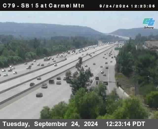 NB 15 at Carmel Mountain Rd.