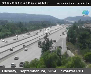 NB 15 at Carmel Mountain Rd.