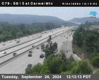 NB 15 at Carmel Mountain Rd.