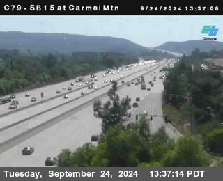 NB 15 at Carmel Mountain Rd.