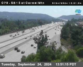 NB 15 at Carmel Mountain Rd.