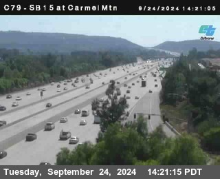 NB 15 at Carmel Mountain Rd.