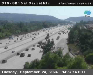 NB 15 at Carmel Mountain Rd.