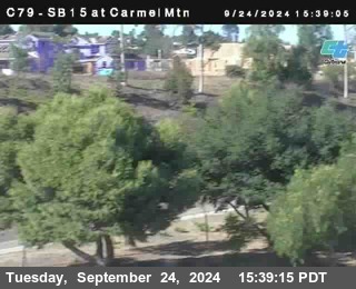 NB 15 at Carmel Mountain Rd.