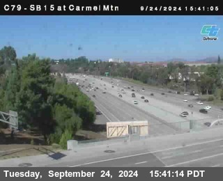 NB 15 at Carmel Mountain Rd.