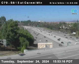 NB 15 at Carmel Mountain Rd.