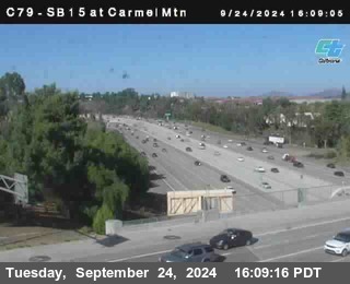 NB 15 at Carmel Mountain Rd.