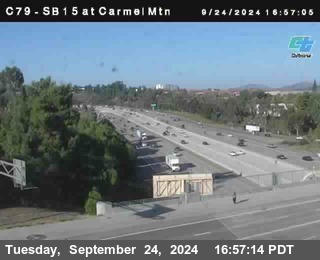 NB 15 at Carmel Mountain Rd.