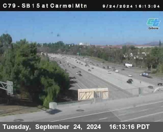 NB 15 at Carmel Mountain Rd.