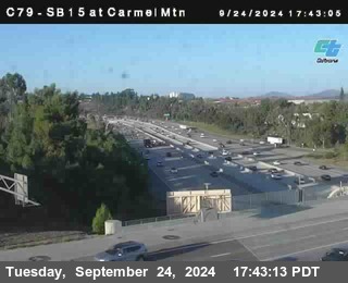 NB 15 at Carmel Mountain Rd.