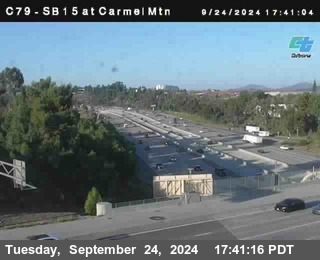 NB 15 at Carmel Mountain Rd.