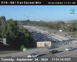 NB 15 at Carmel Mountain Rd.