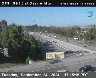 NB 15 at Carmel Mountain Rd.