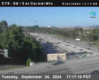 NB 15 at Carmel Mountain Rd.