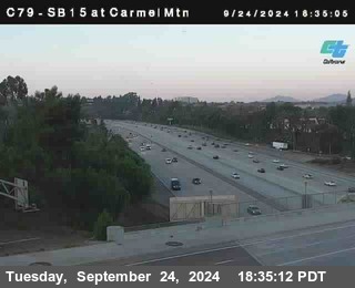 NB 15 at Carmel Mountain Rd.