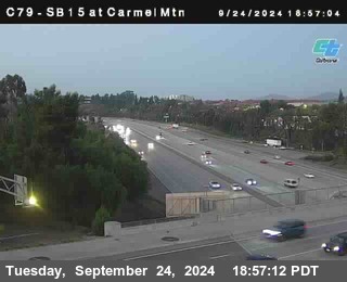 NB 15 at Carmel Mountain Rd.