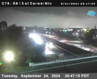 NB 15 at Carmel Mountain Rd.