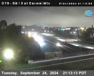 NB 15 at Carmel Mountain Rd.