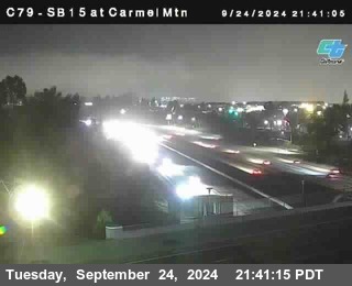 NB 15 at Carmel Mountain Rd.