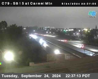 NB 15 at Carmel Mountain Rd.