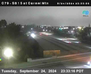 NB 15 at Carmel Mountain Rd.