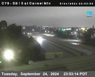 NB 15 at Carmel Mountain Rd.