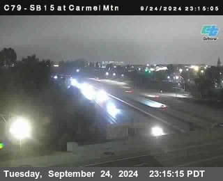 NB 15 at Carmel Mountain Rd.