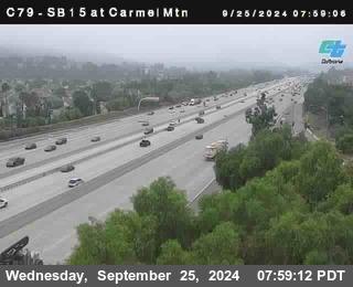 NB 15 at Carmel Mountain Rd.