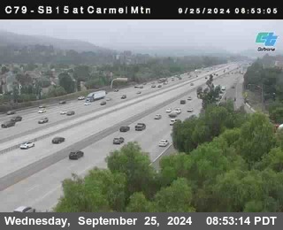 NB 15 at Carmel Mountain Rd.