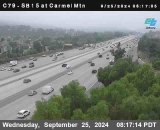 NB 15 at Carmel Mountain Rd.