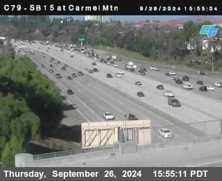 NB 15 at Carmel Mountain Rd.